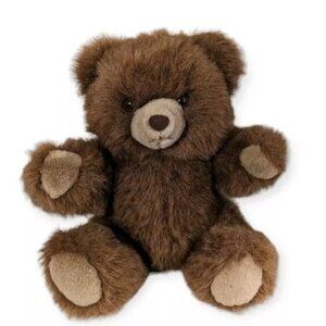 Commonwealth Bear Lush Plush Brown Teddy Classic Stuffed Animal 80s Vtg 12" Toy